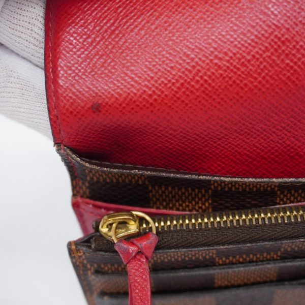 1240001038588 9 Louis Vuitton Long Wallet Portefeuille Emily Rouge