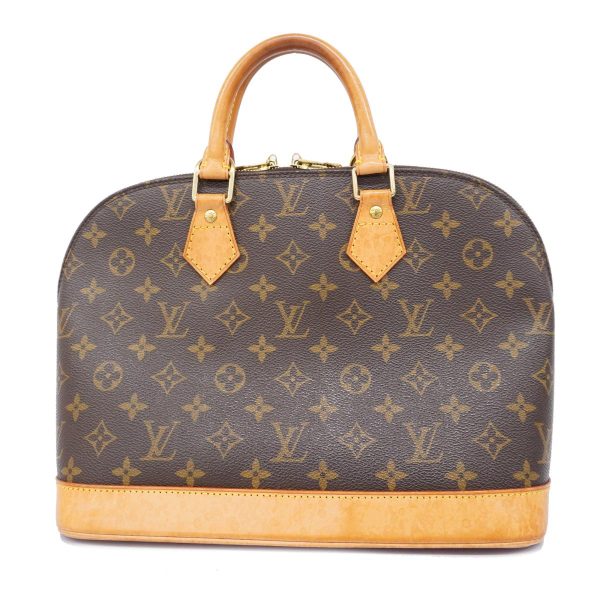 1240001038601 1 Louis Vuitton Handbag Monogram Alma Brown