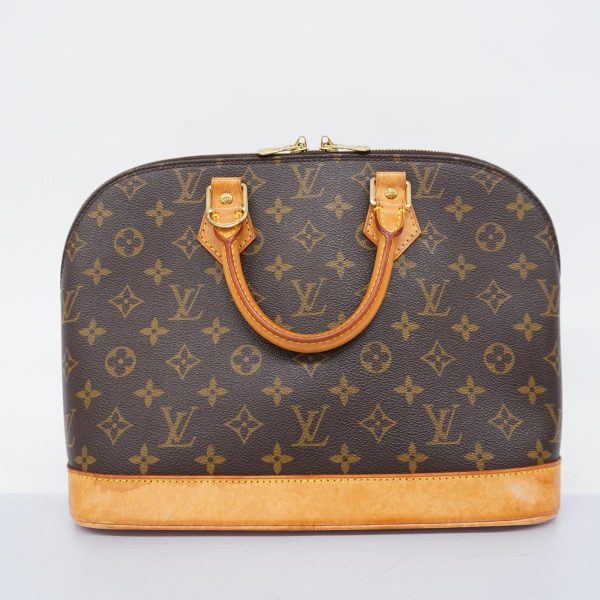 1240001038601 11 Louis Vuitton Handbag Monogram Alma Brown