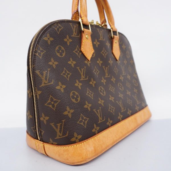 1240001038601 2 Louis Vuitton Handbag Monogram Alma Brown