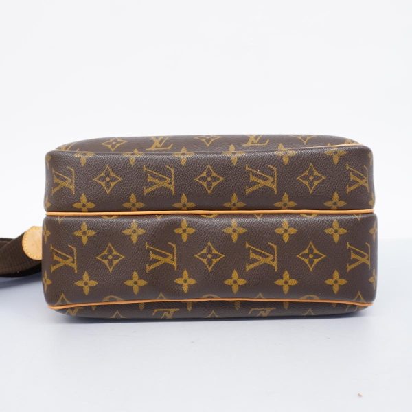 1240001038609 3 Louis Vuitton Shoulder Monogram Reporter PM Brown