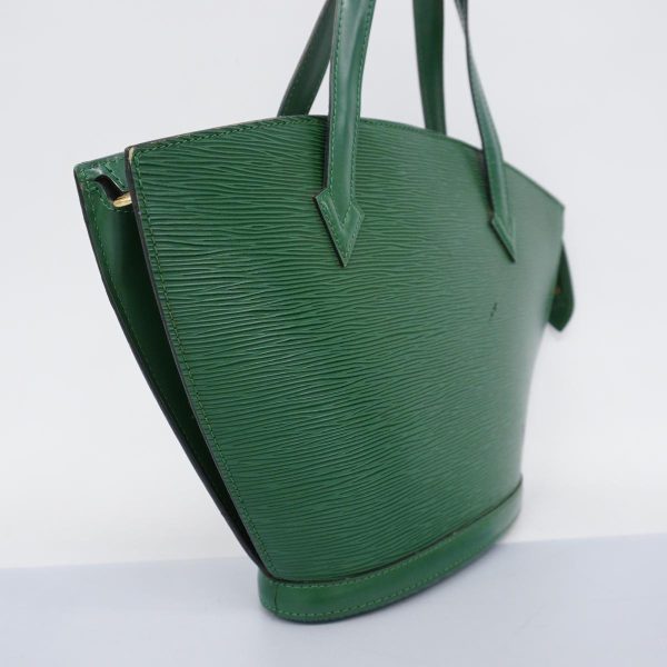 1240001038614 2 Louis Vuitton Handbag Saint Jacques Borneo Green