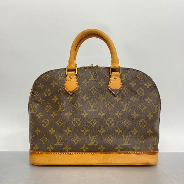 1240001038632 10 Louis Vuitton Handbag Monogram Alma Brown