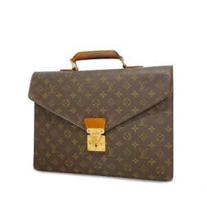 1240001038651 1 1 Louis Vuitton Keepall Bandouliere 60 Bag Canvas Brown