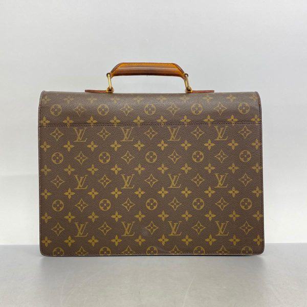 1240001038651 15 1 Louis Vuitton Briefcase Serviette Conseil Brown