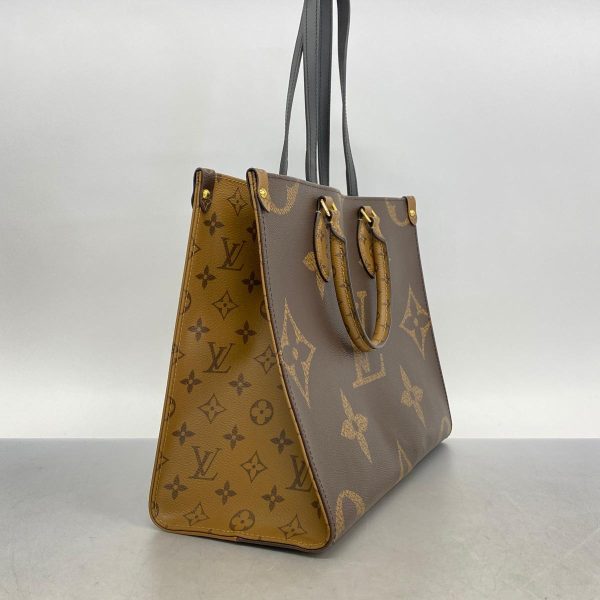 1240001038661 2 Louis Vuitton 2way Bag Giant On The Go MM Brown