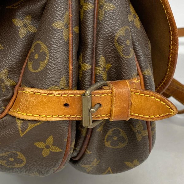 1240001038665 10 Louis Vuitton Shoulder Monogram Saumur 30 Brown