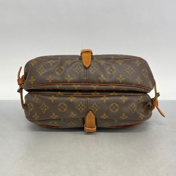 1240001038665 3 Louis Vuitton Shoulder Monogram Saumur 30 Brown