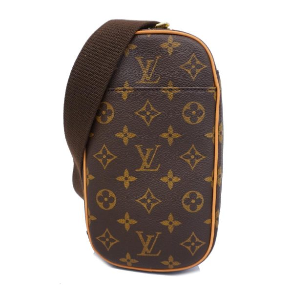 1240001038675 1 Louis Vuitton Body Bag Pochette Ganju Brown