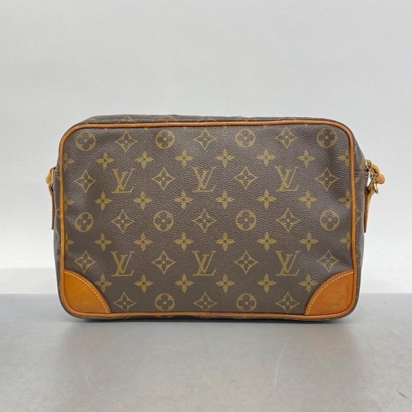 1240001038691 12 Louis Vuitton Shoulder Monogram Trocadero 30 Brown