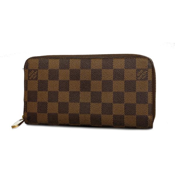 1240001038692 1 Louis Vuitton Long Wallet Damier Zippy Ebene