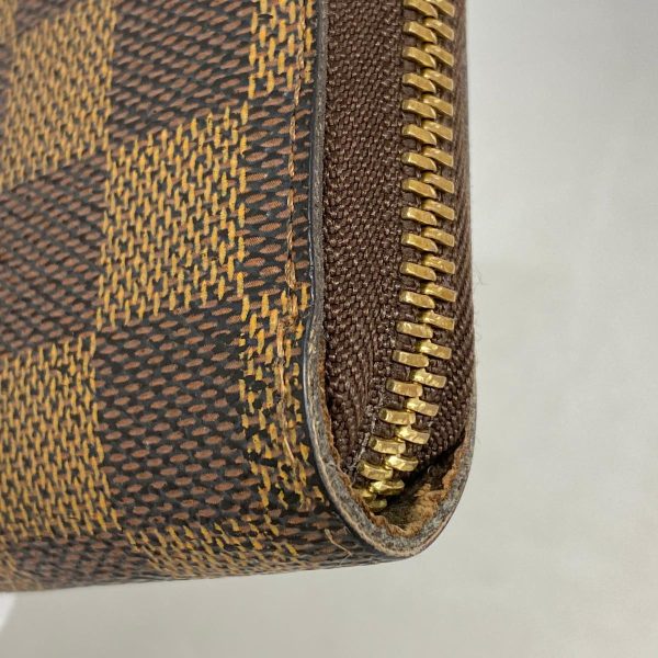 1240001038692 6 Louis Vuitton Long Wallet Damier Zippy Ebene