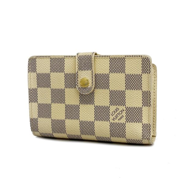 1240001038715 1 Louis Vuitton Wallet Portefeuil Viennois White