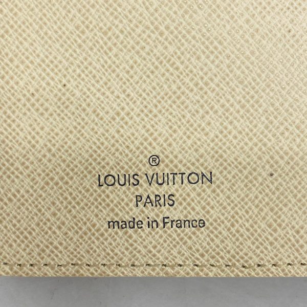 1240001038715 4 Louis Vuitton Wallet Portefeuil Viennois White