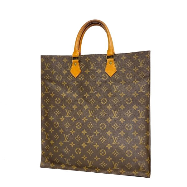 1240001038727 1 Louis Vuitton Tote Bag Monogram Sac Pla Brown