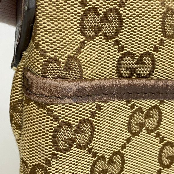 1240001038751 7 Gucci Shoulder Bag GG Canvas Brown Beige