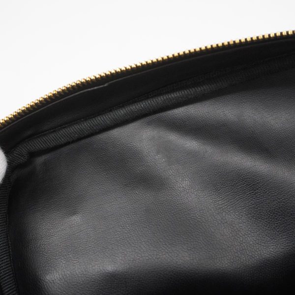 1240001038770 10 Chanel Vanity Bag Bicolore Lambskin Black