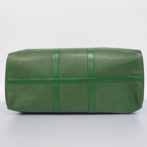 1240001038776 3 Louis Vuitton Boston Bag Keepall 50 Borneo Green