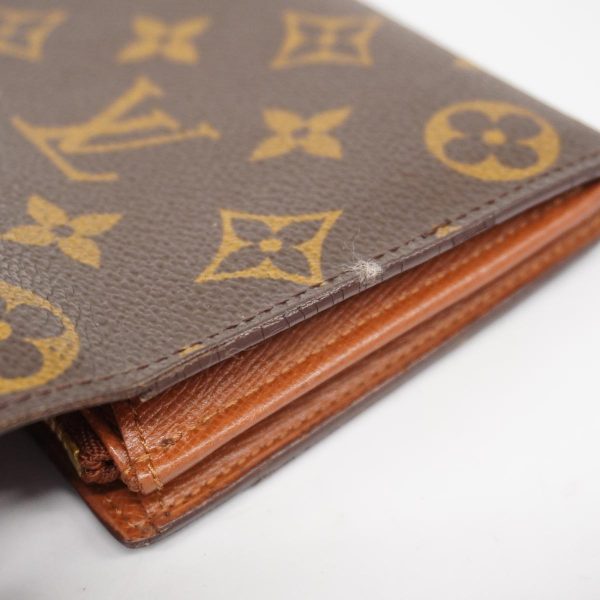 1240001038783 10 Louis Vuitton Long Wallet Porte Mone Credit Brown