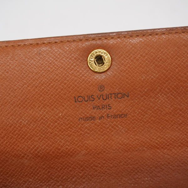 1240001038783 4 Louis Vuitton Long Wallet Porte Mone Credit Brown