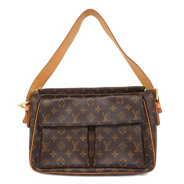 1240001038800 1 Louis Vuitton Shoulder Monogram Viva City GM Brown