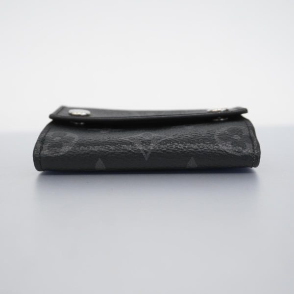 1240001038816 2 Louis Vuitton Discovery Compact Wallet Black Gray