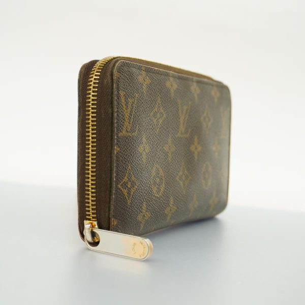 1240001038837 2 Louis Vuitton Long Wallet Monogram Zippy Brown