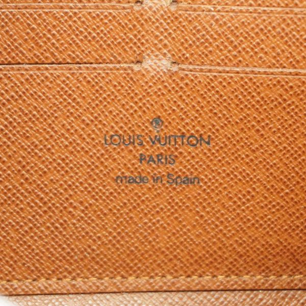 1240001038837 5 Louis Vuitton Long Wallet Monogram Zippy Brown