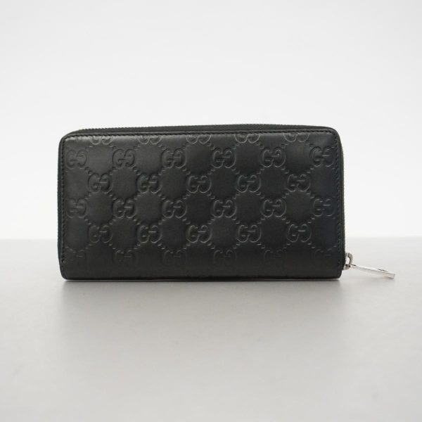 1240001038841 13 1 Gucci Long Wallet Guccisima Interlocking G Black