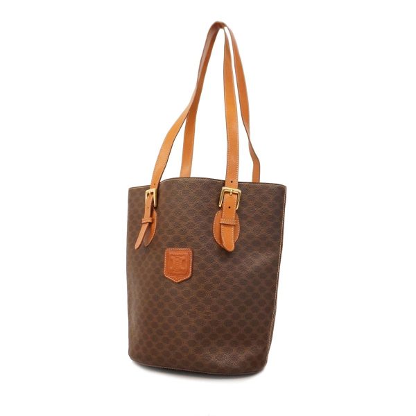 1240001038842 1 Celine Tote Bag Macadam Leather Brown