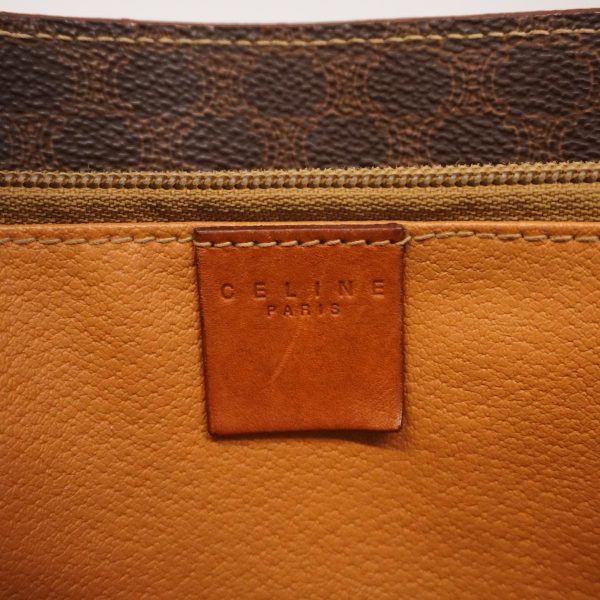 1240001038842 5 Celine Tote Bag Macadam Leather Brown