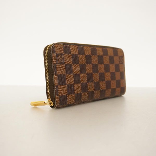 1240001038846 1 Louis Vuitton Long Wallet Damier Zippy Ebene