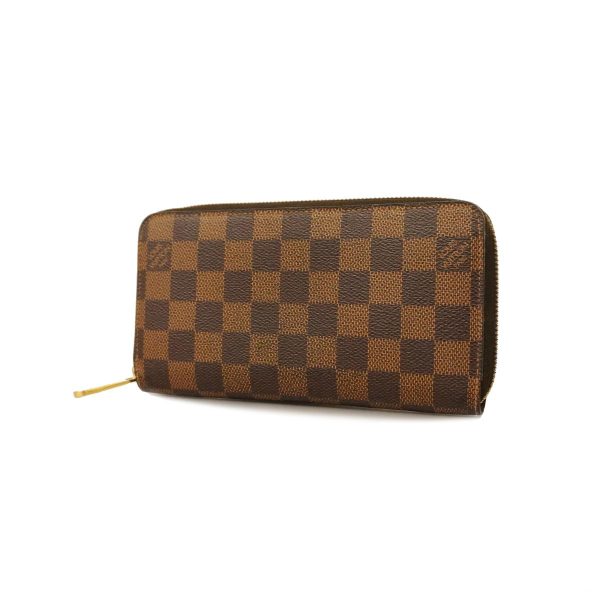 1240001038846 2 Louis Vuitton Long Wallet Damier Zippy Ebene