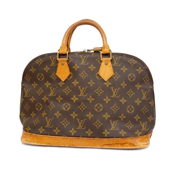 1240001038849 1 Louis Vuitton Handbag Monogram Alma Brown