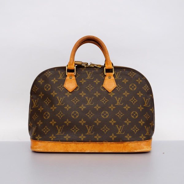 1240001038849 15 Louis Vuitton Handbag Monogram Alma Brown