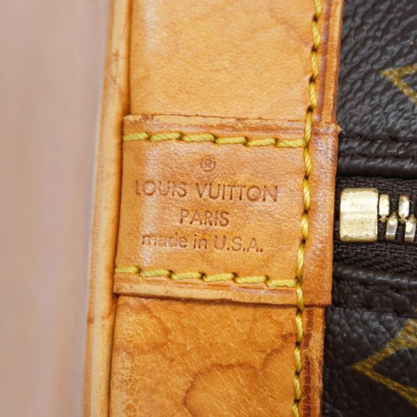 1240001038849 5 Louis Vuitton Handbag Monogram Alma Brown