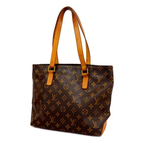 1240001038851 1 Louis Vuitton Tote Bag Monogram Cava Piano Brown