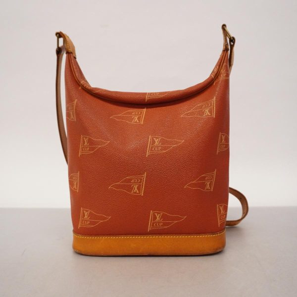 1240001038861 16 Louis Vuitton Shoulder Bag Cup Le Touquet Abogany