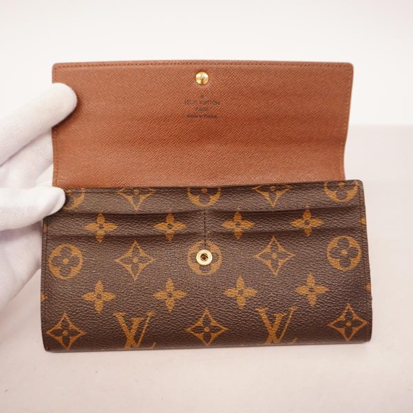 1240001038863 13 Louis Vuitton long wallet Portefeuille Sara Brown