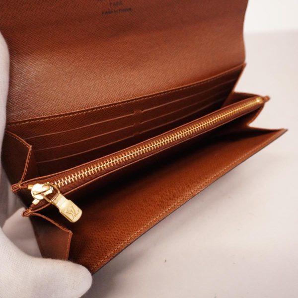 1240001038863 4 Louis Vuitton long wallet Portefeuille Sara Brown