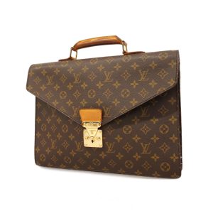 1240001038864 1 Louis Vuitton Pochette Serie Dragonne Epi Kenya Brown Clutch Bag