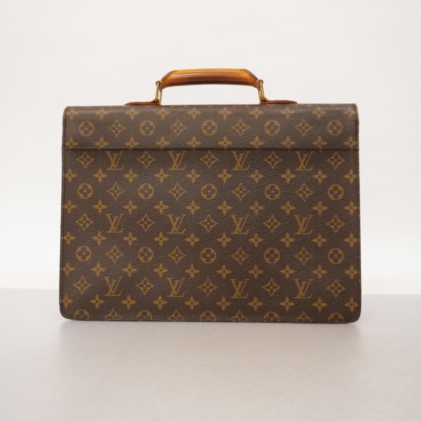 1240001038864 19 Louis Vuitton Briefcase Monogram Conseier Brown