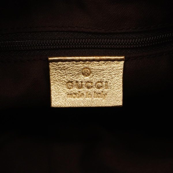 1240001038865 5 Gucci Handbag GG Canvas Abby Leather Beige