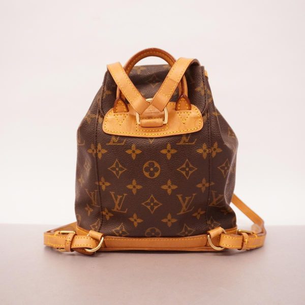 1240001038887 13 Louis Vuitton Rucksack Monogram Monsouris Brown