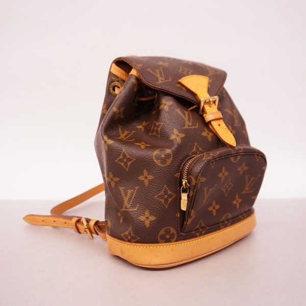 1240001038887 2 Louis Vuitton Rucksack Monogram Monsouris Brown