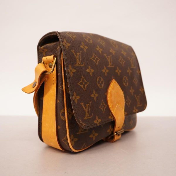 1240001038888 2 Louis Vuitton Shoulder Monogram Cartesier 22 Brown