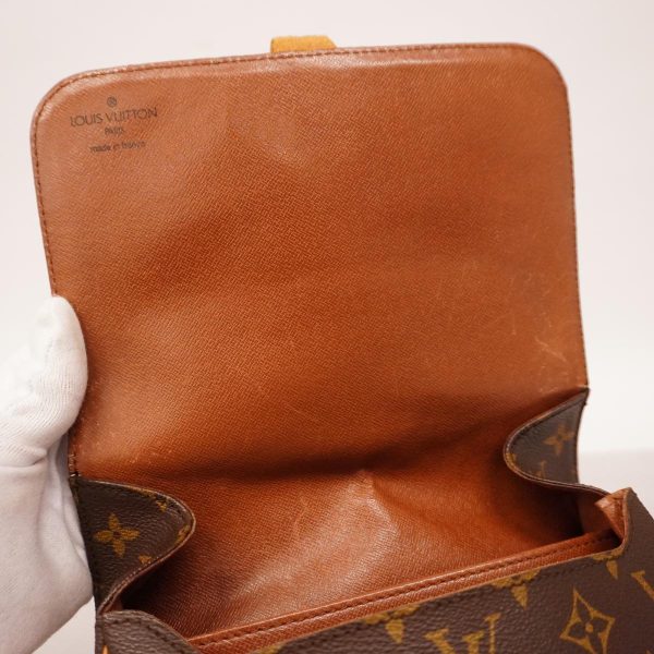 1240001038888 9 Louis Vuitton Shoulder Monogram Cartesier 22 Brown