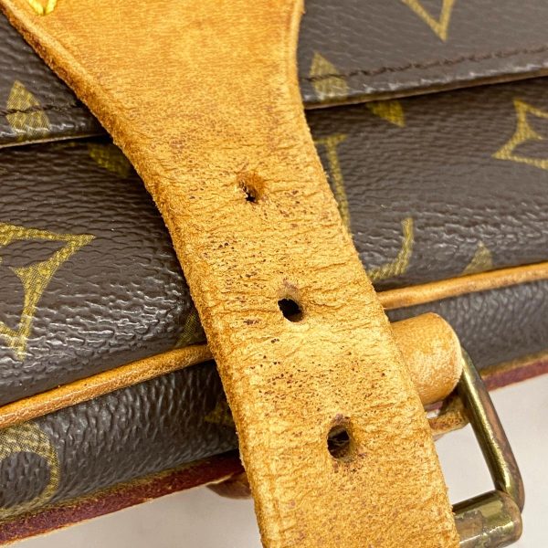 1240001038892 11 Louis Vuitton Shoulder Monogram Cartesier GM Brown