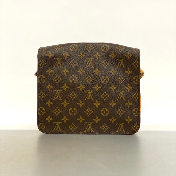 1240001038892 16 Louis Vuitton Shoulder Monogram Cartesier GM Brown