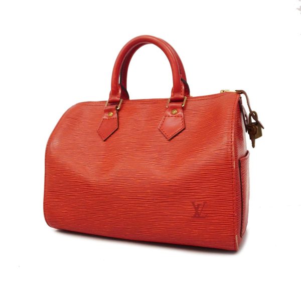 1240001038907 1 Louis Vuitton Handbag Epi Speedy 25 Castilian Red